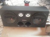 Caixa selada Bomber + corneta+tweeters Natts trio!